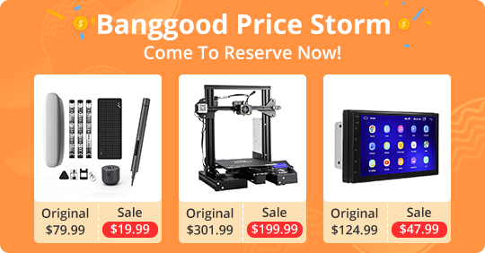 Banggood 2020 Summer Prime Sale Reserve First to Get Bottom Prices
