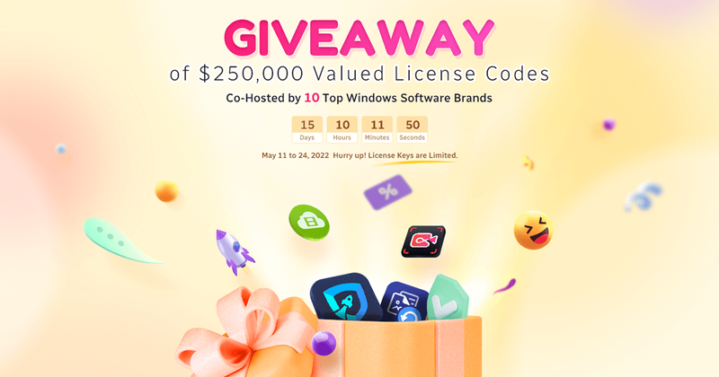 iTop Giveaway of $250,000 valued Windows Software License Keys