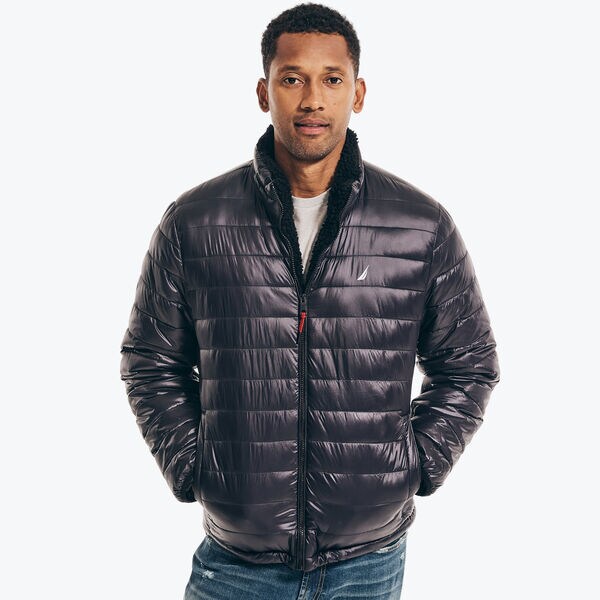 FLEECE-LINED PUFFER JACKET | Nautica