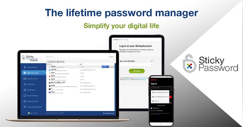 Best password manager and free password safe | Sticky Password