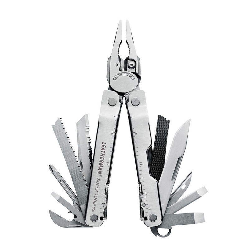 Leatherman Super Tool 300 Multi-tool with Leather Sheath - 9.60 oz