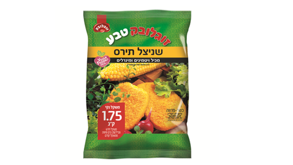 חלקיקי קרטון בשניצל תירס של זוגלובק